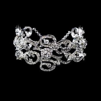 CRYSTAL SWIRL BRACELET