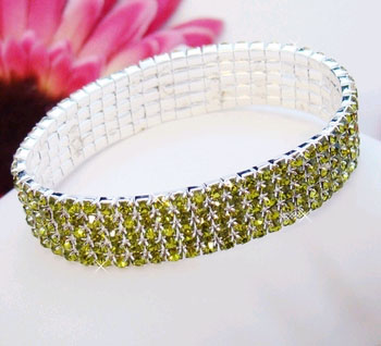 ELEGANT RHINESTONE STRETCH BRACELET