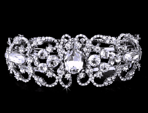 RHINESTONE &amp; CRYSTAL BRACELET