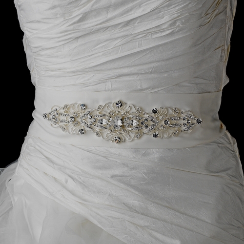 VINTAGE CRYSTAL BELT SASH