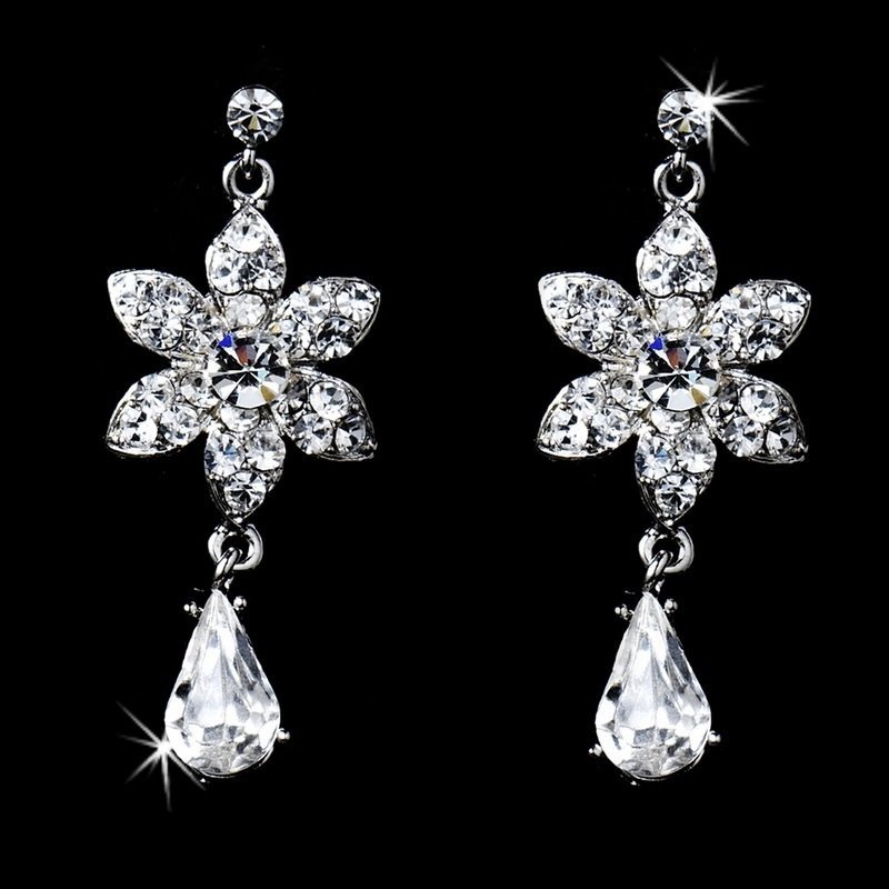 Elegant Vintage Crystal Collar Jewelry Set
