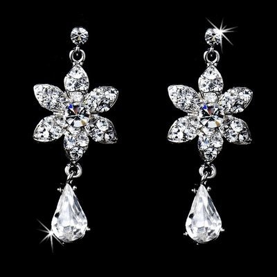Elegant Vintage Crystal Collar Jewelry Set