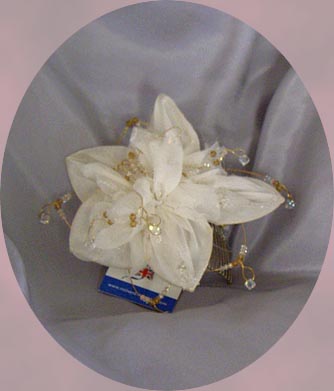 SOFT CHIFFON PETAL FLOWER