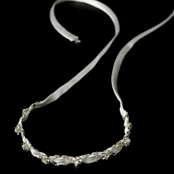 CRYSTAL FLOWER HEADBAND