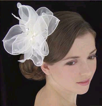 ORGANZA HAIR FLOWER