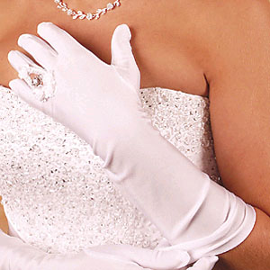 ELBOW LENGTH GLOVE  BY
WEDDING FACTORY DIRECT