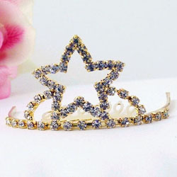 GOLD STAR TIARA