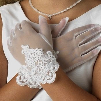 EMBROIDERED WRIST GLOVES