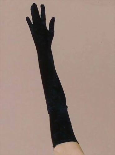 BLACK LONG GLOVE