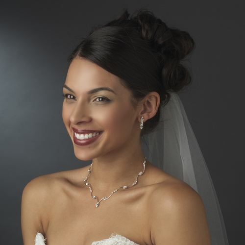 Beautiful Rhinestone Jewelry Set