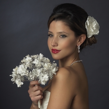 Ivory and White Pearl Bouquet