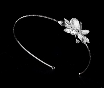 Silver Plated Swarovski Headband