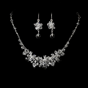 Swarovski Necklace Earring Set