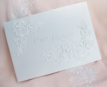 English Ivory Guest Books