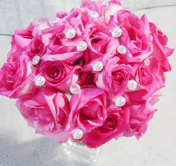 Crystal Solataire Dazzle Centerpieces