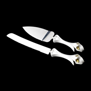 Classic Lily Cake Server Set