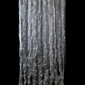 White Organza Curtain