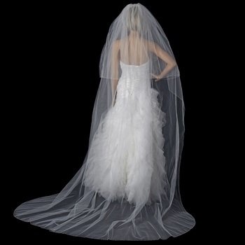 Double Layer Cathedral Length Veil
