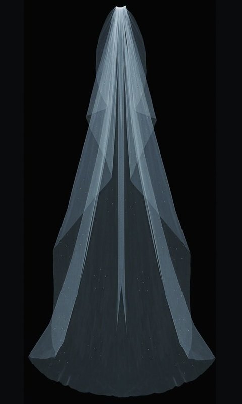 Extra Wide Cathedral Veil