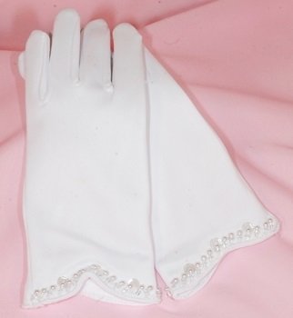 Children's Matte Satin Gloves