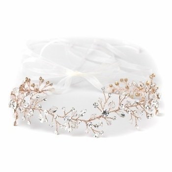 Rose Accent Headband
