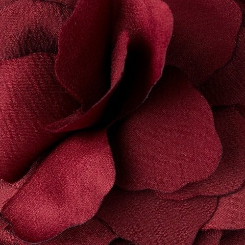 Beautiful Burgundy Flower Hair Clip