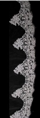 Elegant French Lace Cathedral Veil