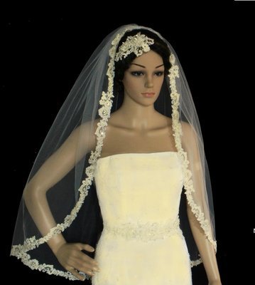 Extravagant French Lace Veil