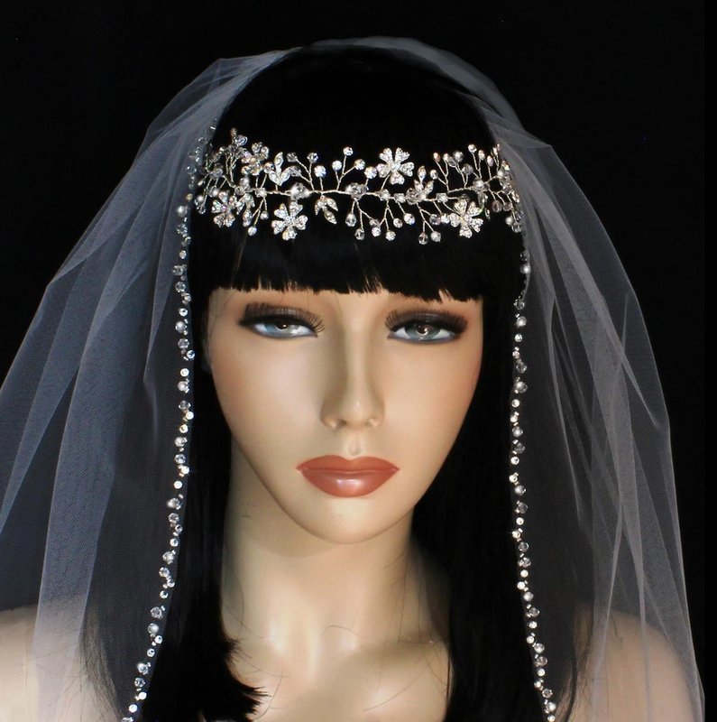 Exquisite Rhinestone Headpiece