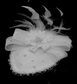 Soft Feathered  Hat by
1ST CLASS BRIDAL