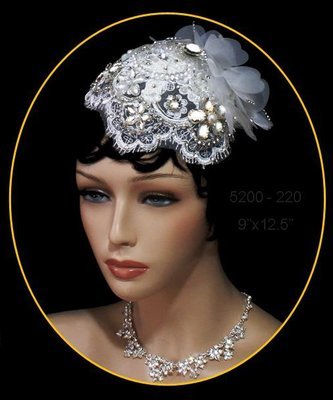 Vintage Bridal Hat by
1ST CLASS BRIDAL
