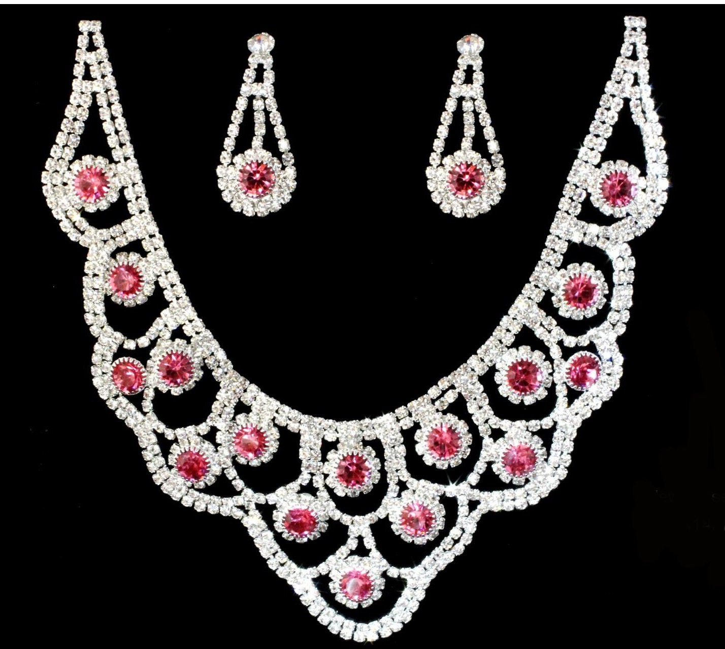 Soft Pink Jewelry Set