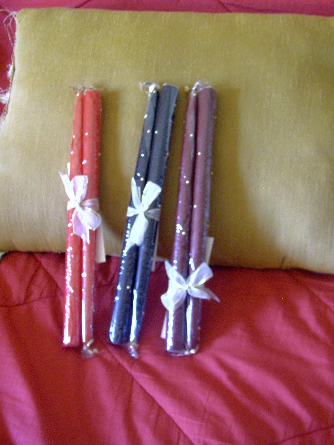 12” Tapers/ Side Candles