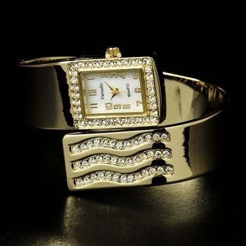Gold Rhinestone Crystal Bridal