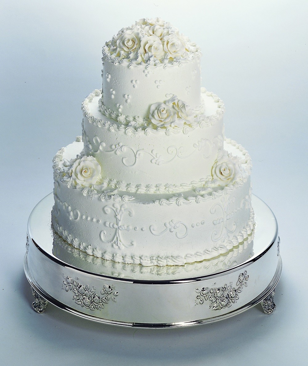 14 “ Round Wedding Cake Tableau Stand