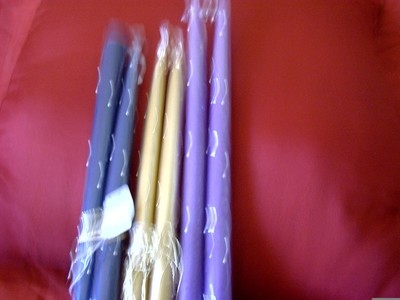 12&quot; and 15&quot; Side Candles/Tapers
