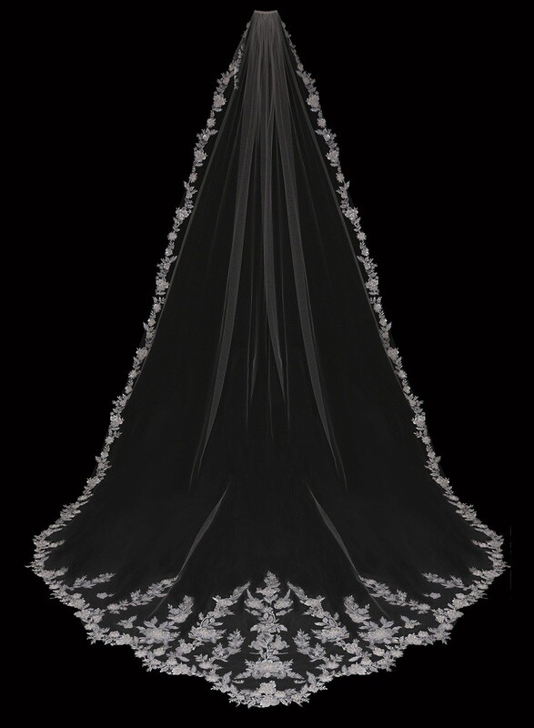 Royal Cathedral Bridal Veil