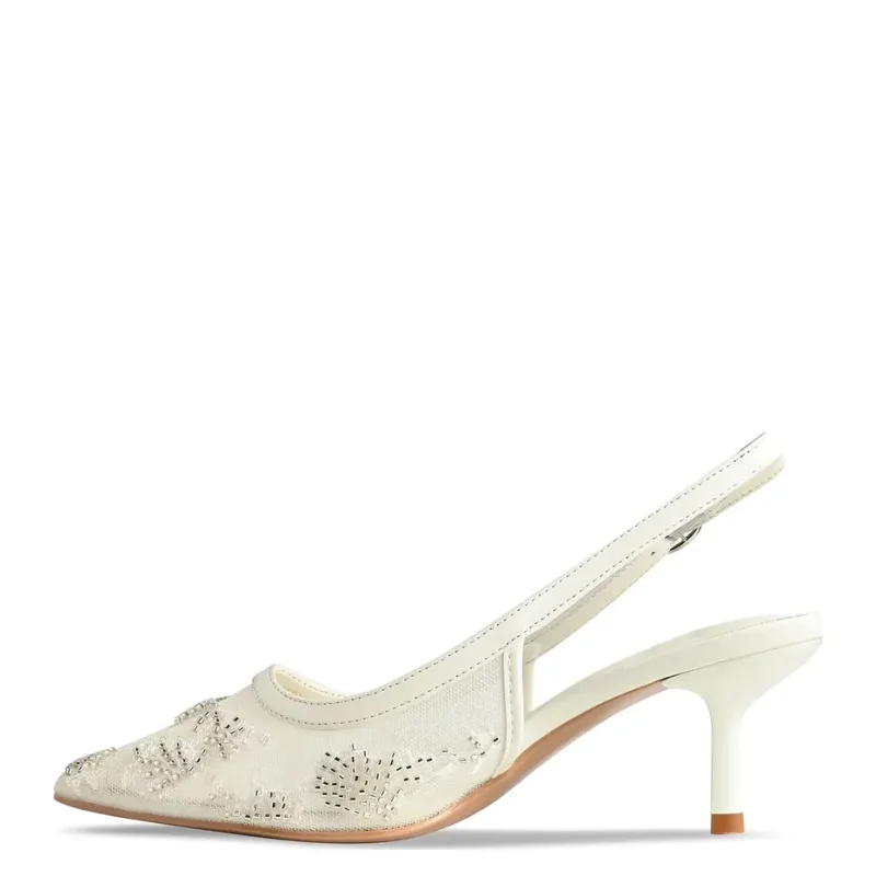 TORI 'WHITE MESH'