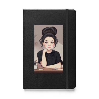 Hardcover bound notebook