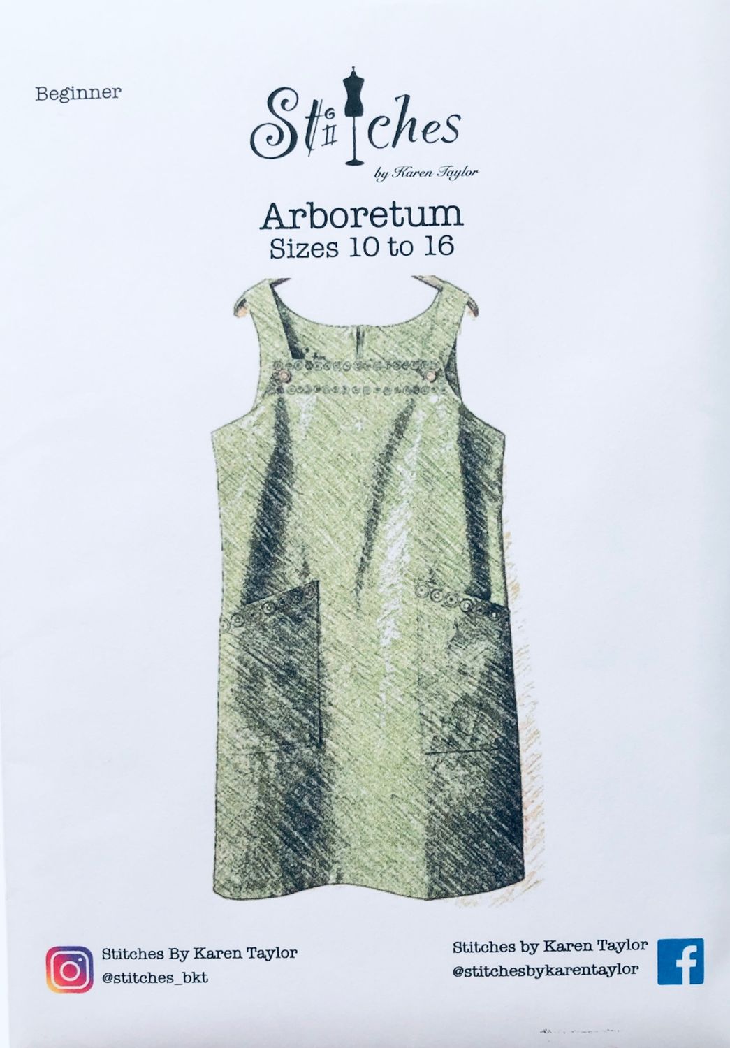Arboretum Pinafore Dress