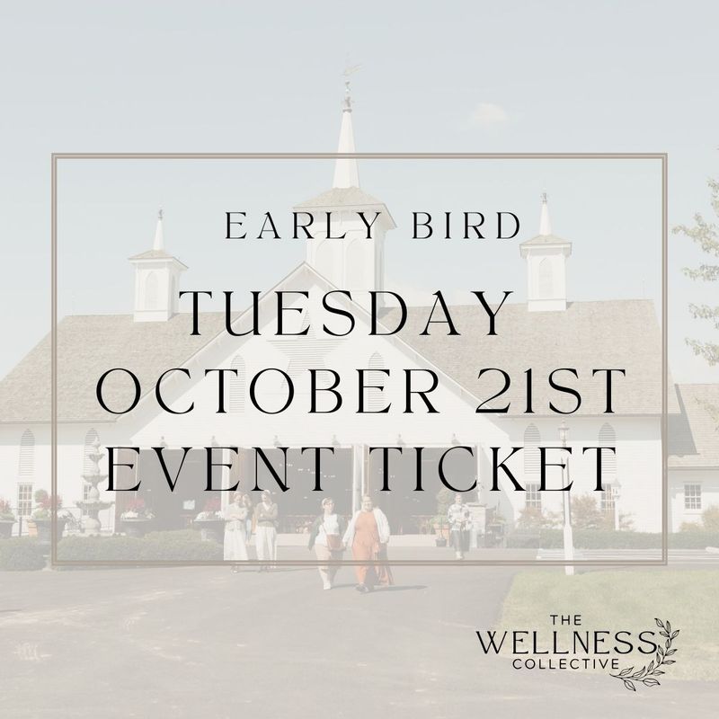 Tuesday, October 21, 2025 EARLY BIRD TICKET
