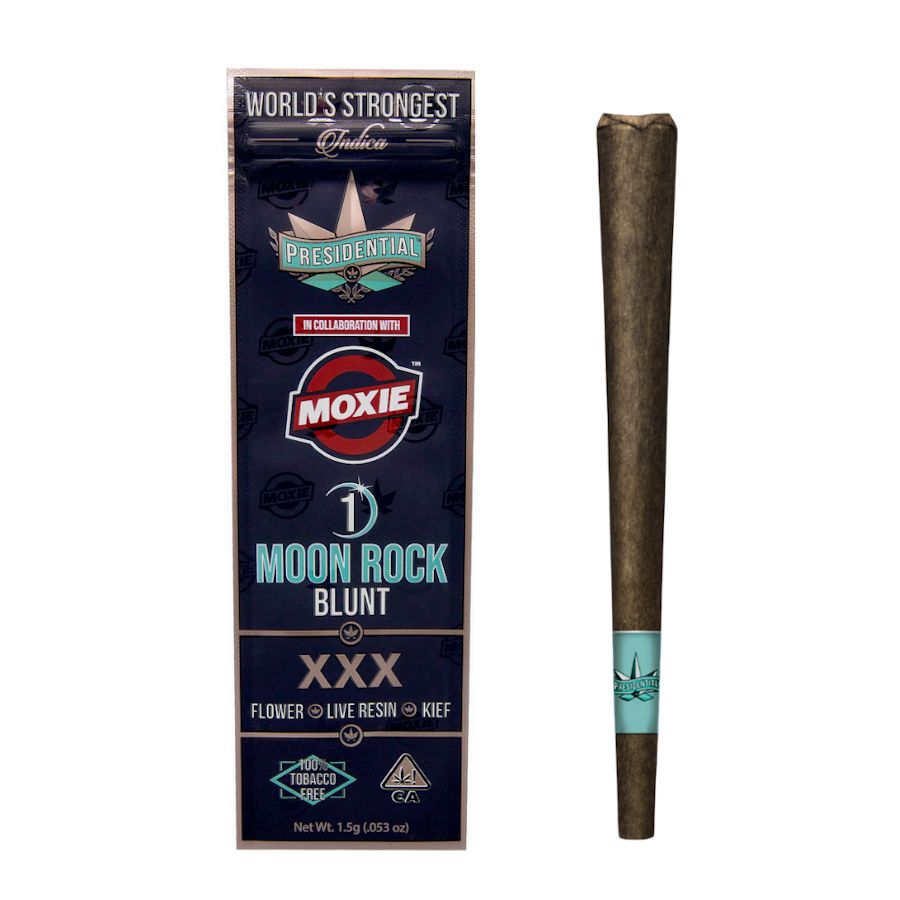PRESIDENTIAL
Presidential - XXX Moxie Blunt 1.5g
1.5 grams