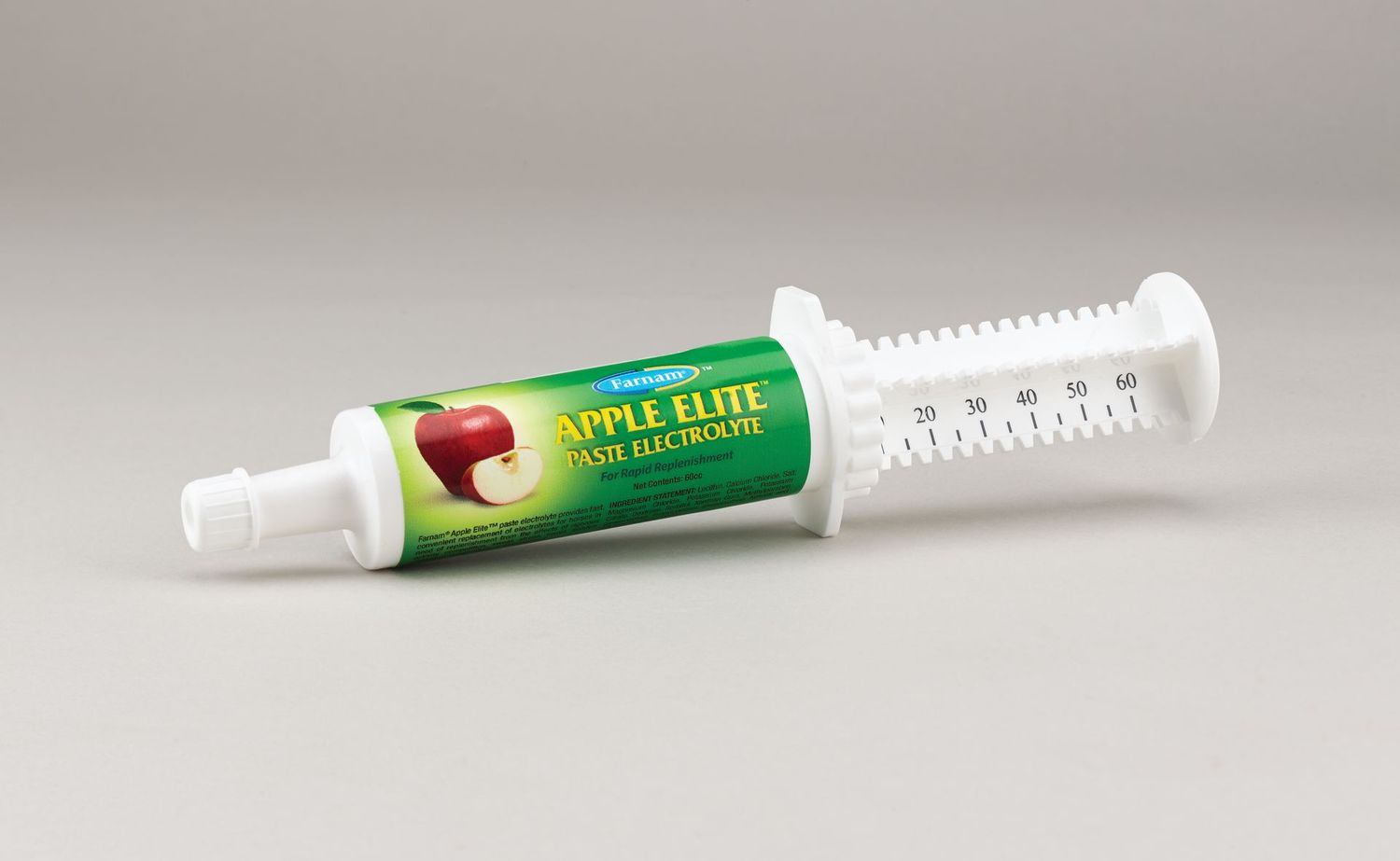 Apple Elite Paste Electrolyte Syringe 60 cc