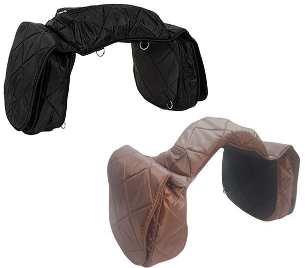 Large Quilted Cooler Saddle Bag