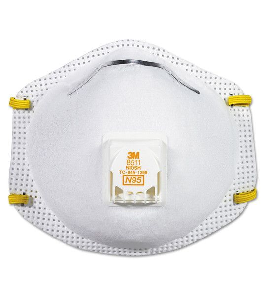 3M™ Cool Flow™ Valve Respirator Mask Sold by the box (10 per box)
