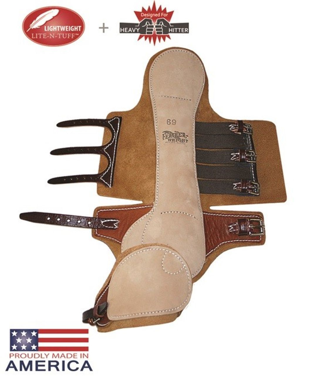 LITE-N-TUFF Feather-Weight Half Hock Shin & Ankle Boots