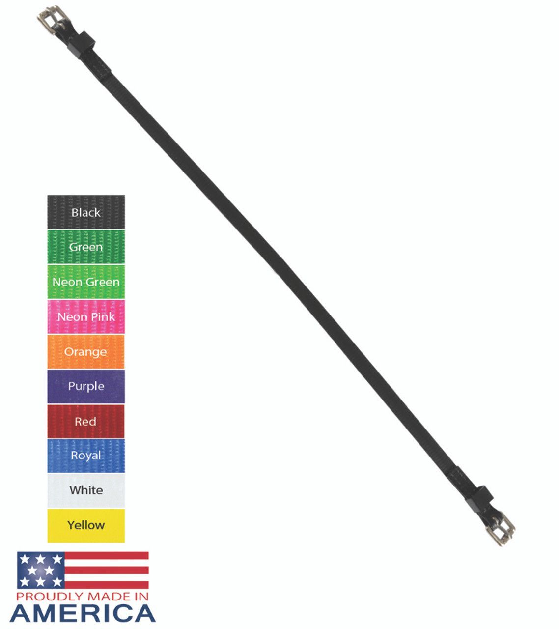 Feather-Weight Throat Latch Synthetic