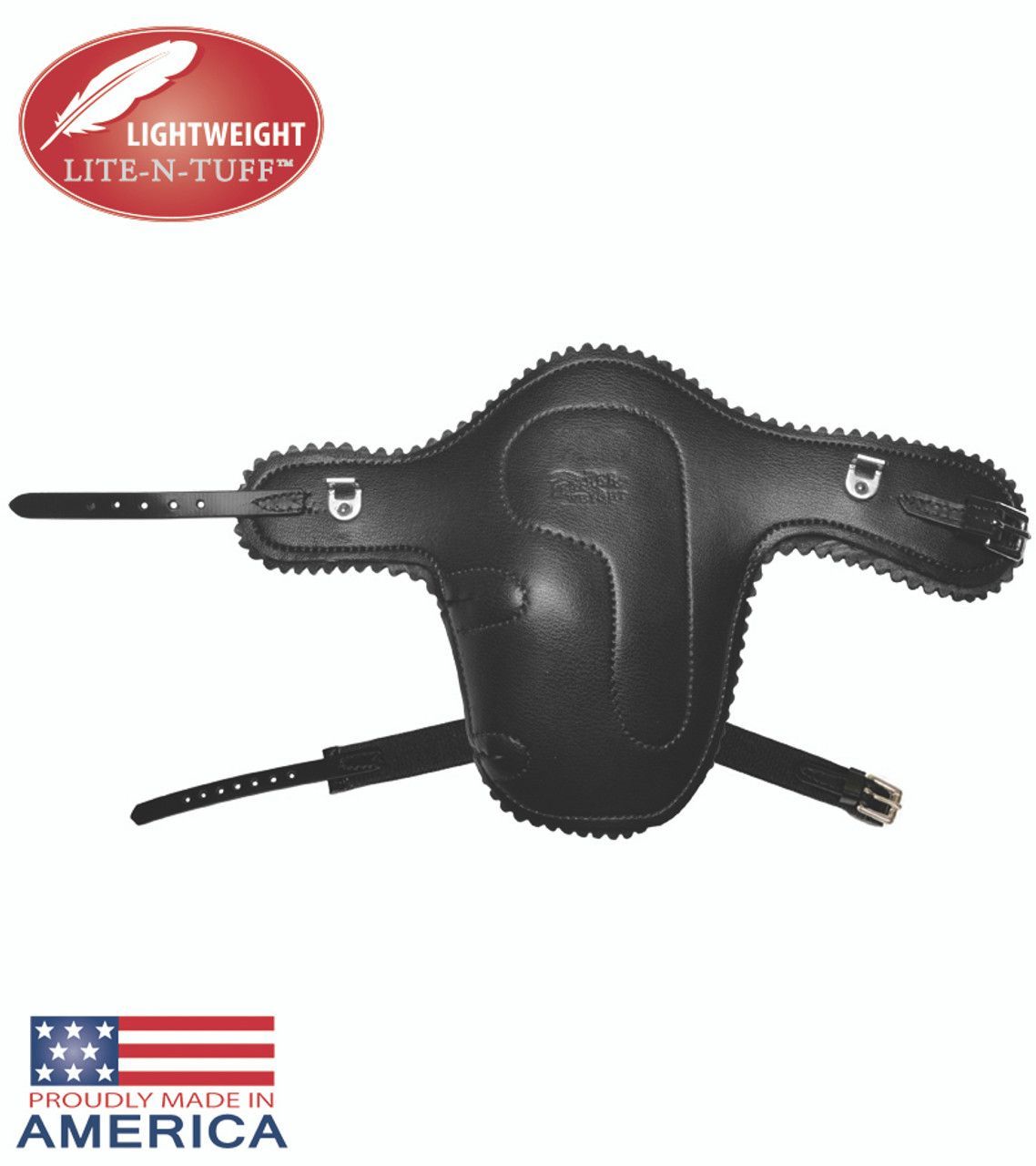 LITE-N-TUFF Feather-Weight Synthetic Knee Boots with Elastic