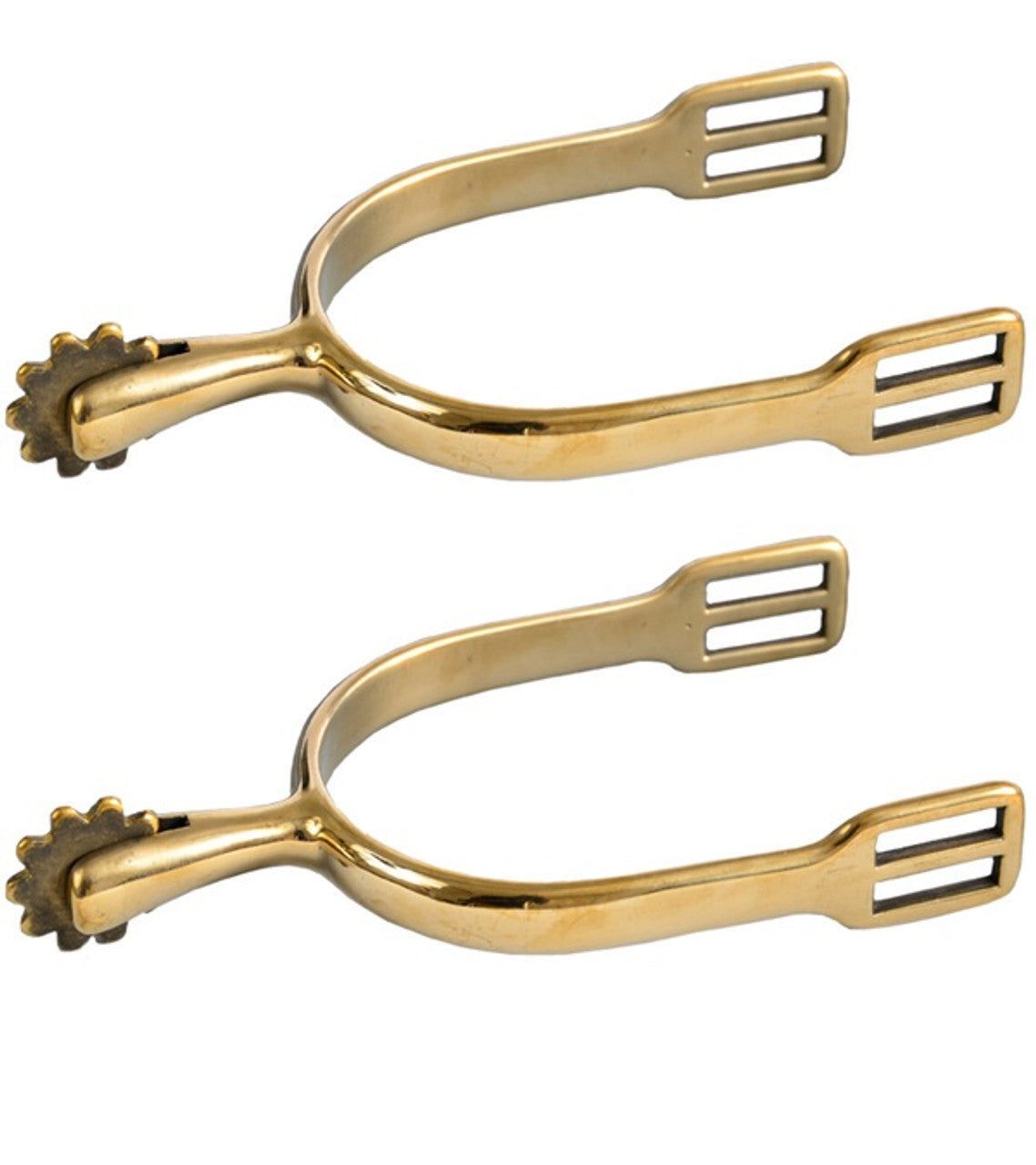 German Silver Ladies Mild Rowel Spurs