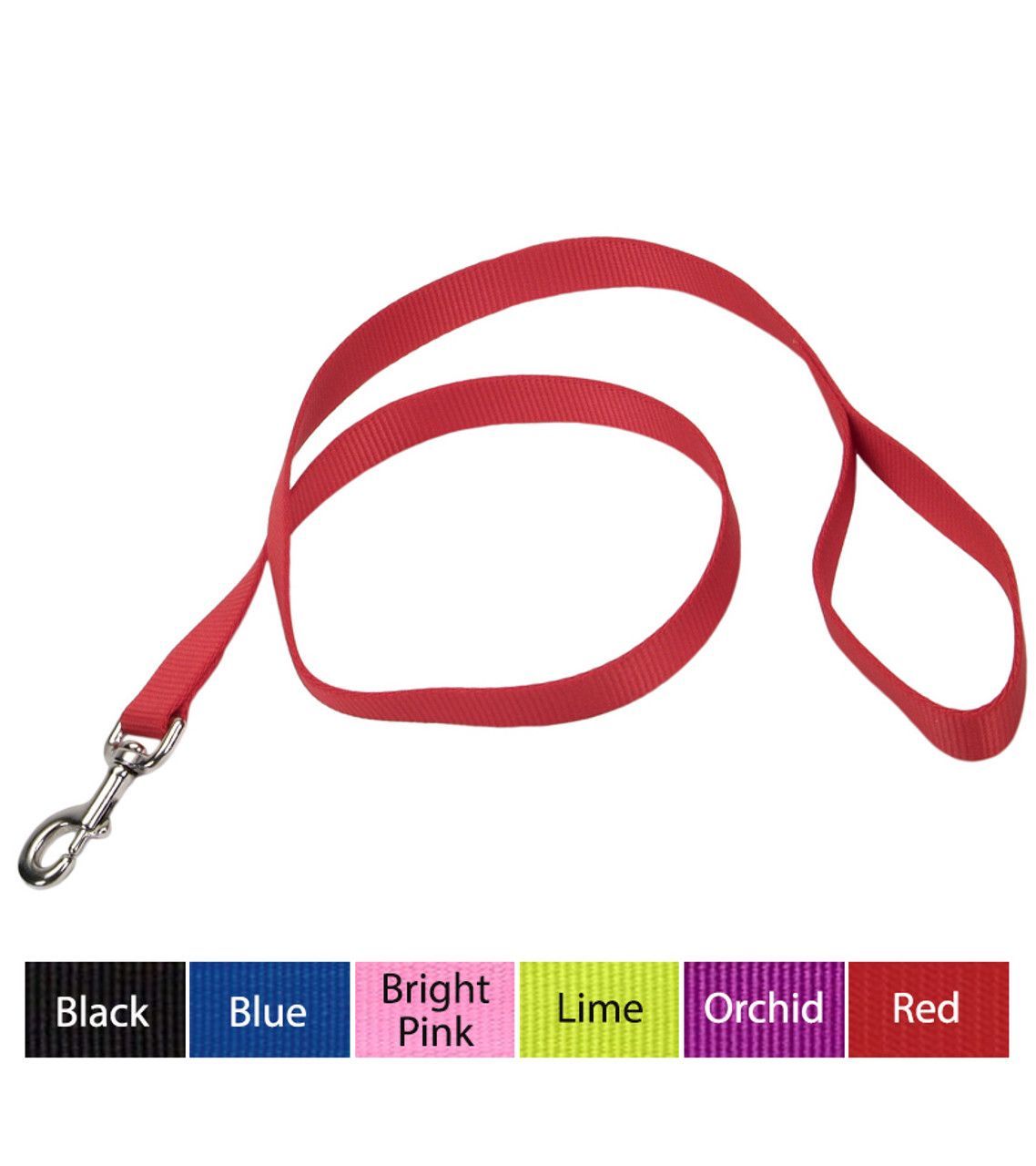 Coastal® Single-Ply Nylon Dog Leash 1” Coastal® Single-Ply Nylon Dog Leash 1”
